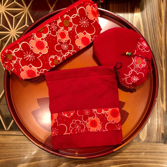 Cosmetic Bags Set of 3 Made in Japan - Picture 8 of 8